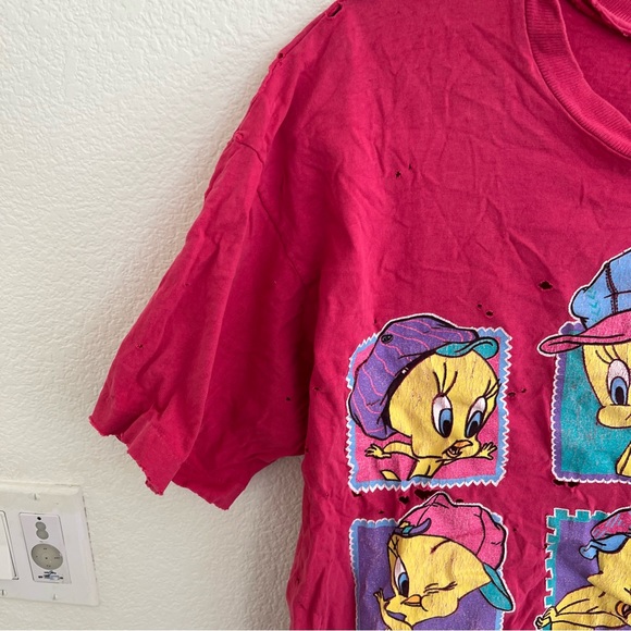 LF Furst of a Kind | Vintage Retro Tweety Bird Shirt - Picture 4 of 5